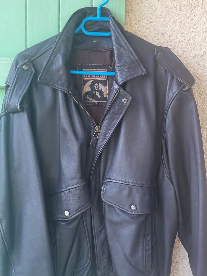 Veste cuir homme - photo numéro 4
