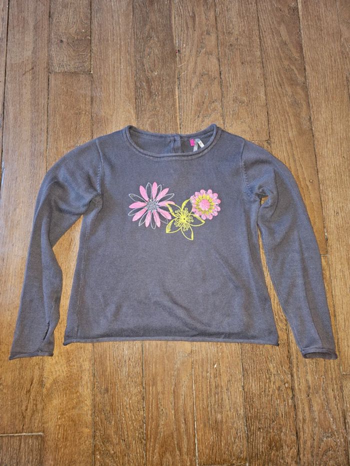Pull fleurs