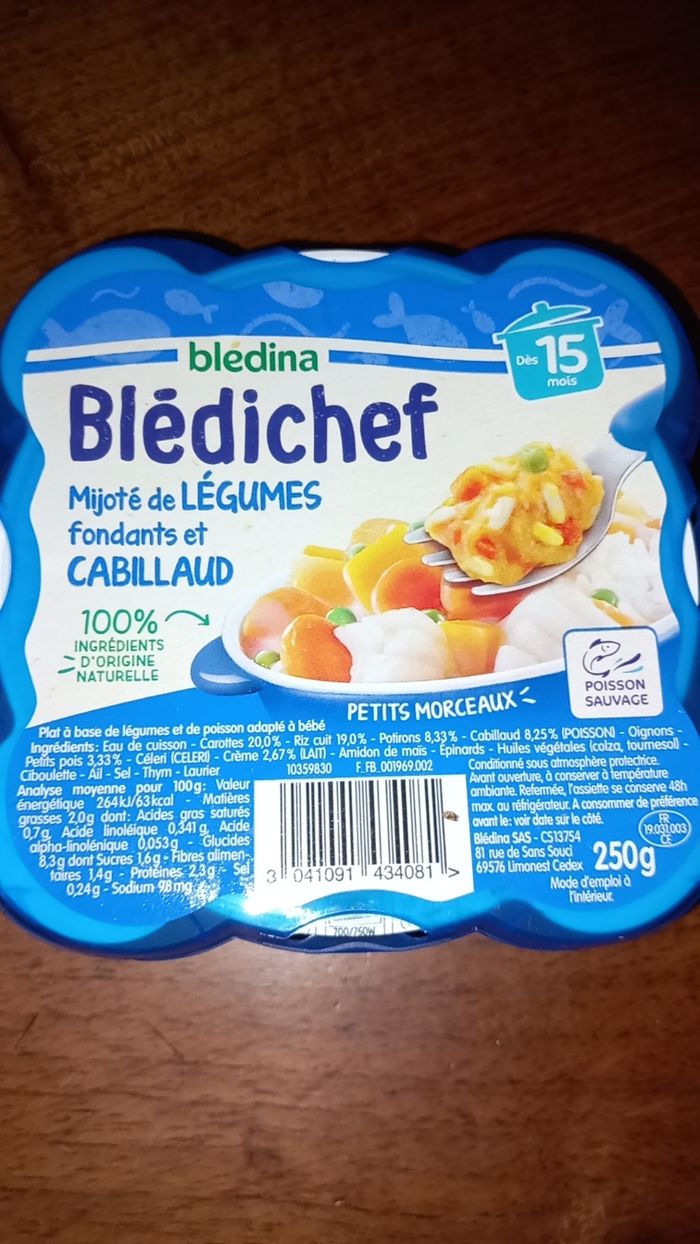 Bledina 15 mois poisson - photo numéro 6