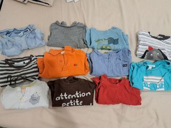 Lot tee-shirts manches longues