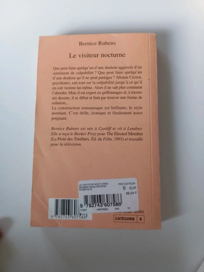 Livre le visiteur nocturne - photo numéro 2