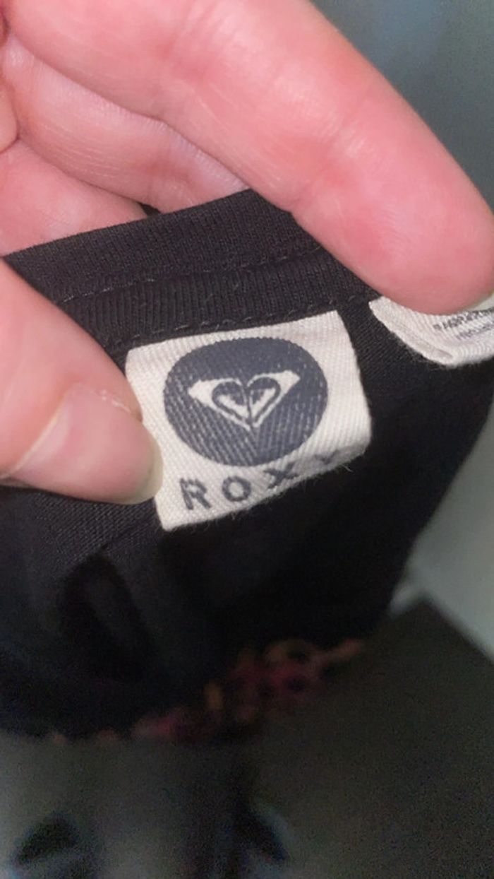 T-shirt noir Roxy TS - photo numéro 4