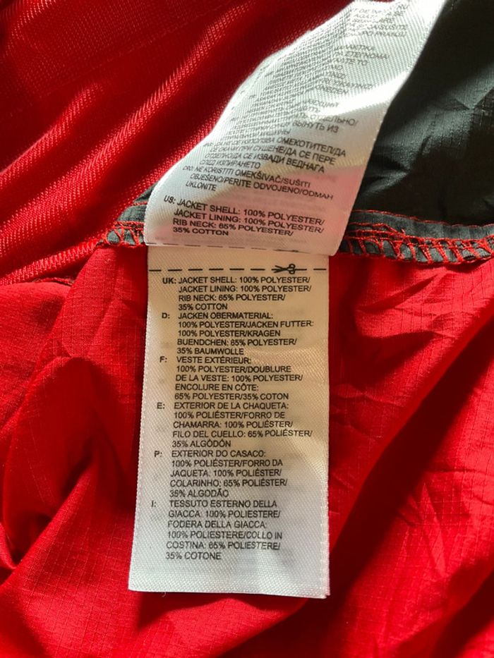 Sweat coupe-vent léger pour homme Adidas Golf rouge taille M 179 - photo numéro 15