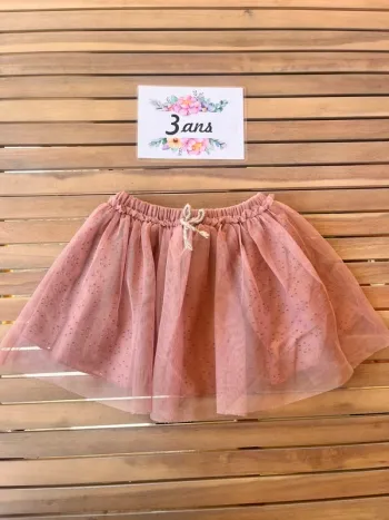 Jupe vieux rose Zara 3 ans