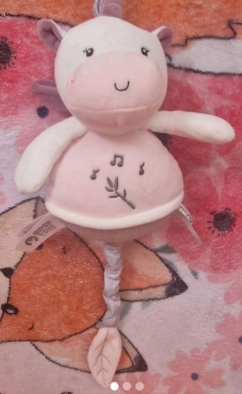 Peluche  musical  licorne 