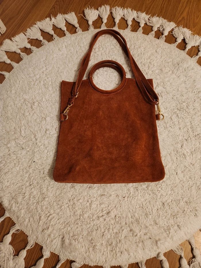 👜Sac en croûte de cuir👜 - photo numéro 5