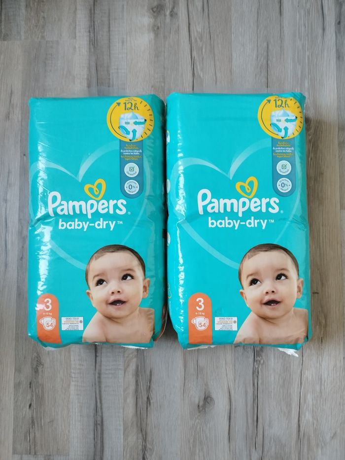 Couches Pampers T3