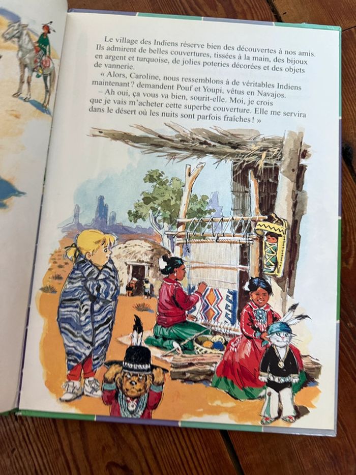 État moyen - Livre Caroline en Amérique édition damiers bd album multicolore - photo numéro 4