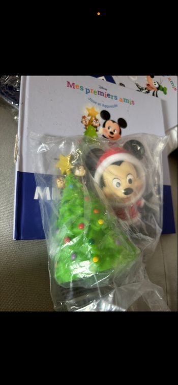 Figurine + Livre Mickey Tic et Tac Mes Premiers Amis Disney Altaya