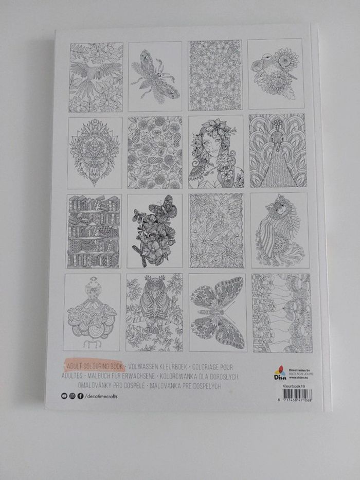 Livre coloriage pour adulte anti stress - photo numéro 4