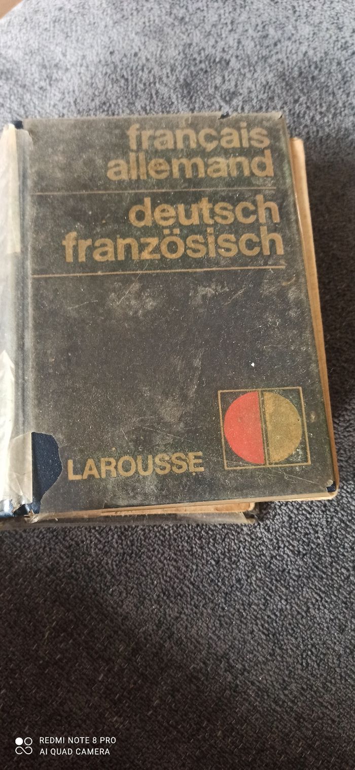 Dictionnaire de poche allemand