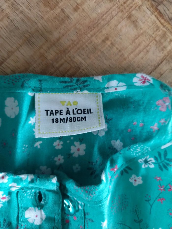 Combi short fille 12 mois - photo numéro 2