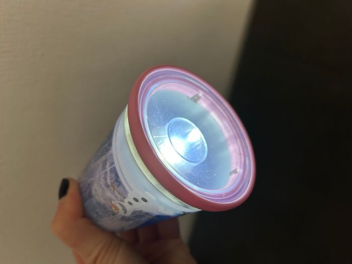 veilleuse lampe torche la reine des neiges - photo numéro 1
