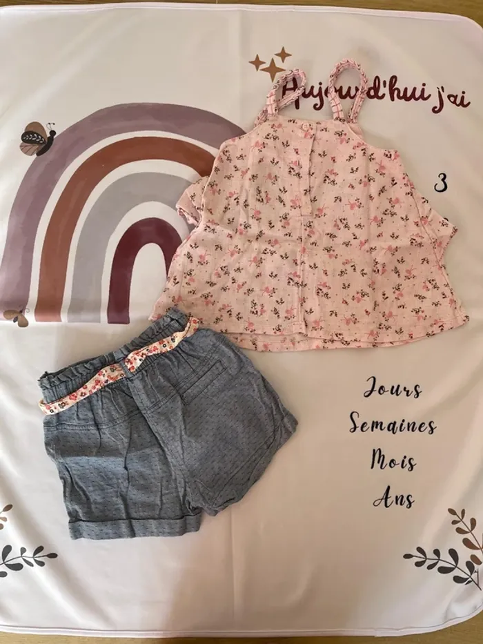 Ensemble bébé fille – Orchestra – Taille 18 mois / 81 cm 🌸👖 - photo numéro 2