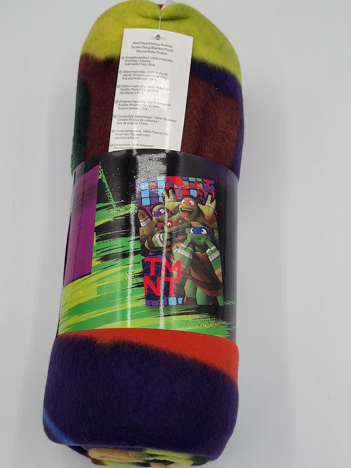 Plaid polaire Tortues Ninja