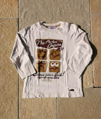 Tee-shirt manches longues kid kanaï 4 ans