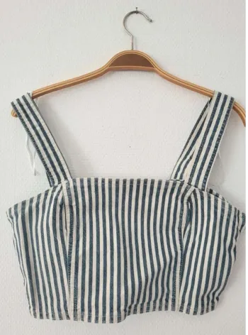 Haut zara coton Taille L neuf