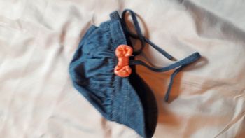 Casquette jean bleu 12 mois