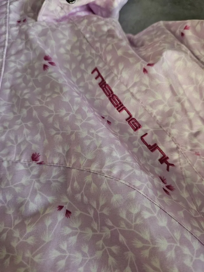 Manteau de ski chaud polaire à capuche fille - 12 ans (152cm) - Missing Link - Rose - photo numéro 8