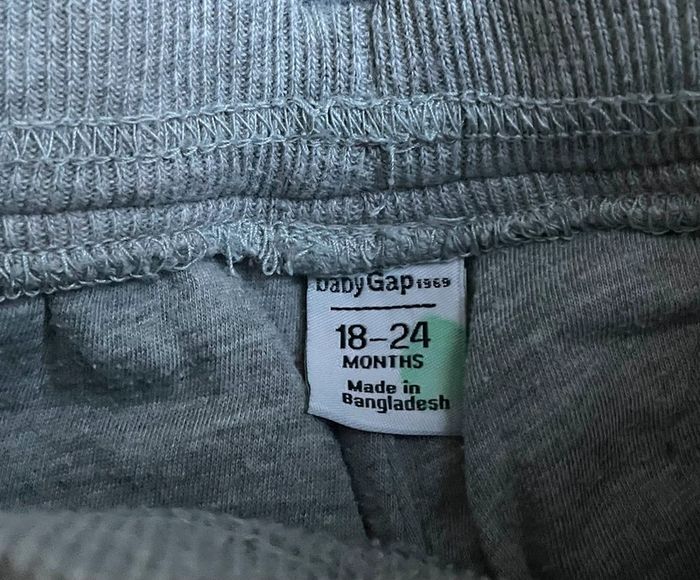 Pantalon jeans doublé coton, 18-24 mois, Gap - photo numéro 3
