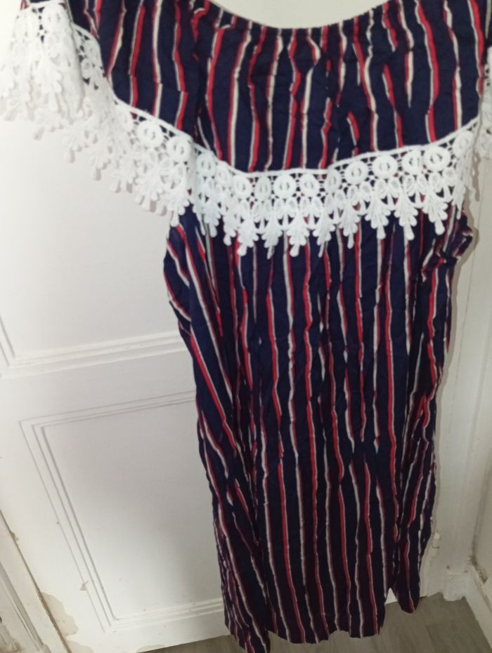Robe col rond frou frou - photo numéro 4