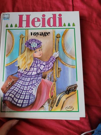 Livre Heidi Voyage