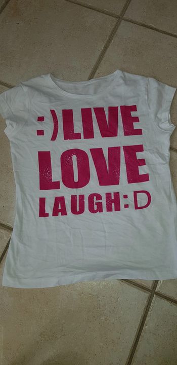 Tee-shirt manches courtes fille