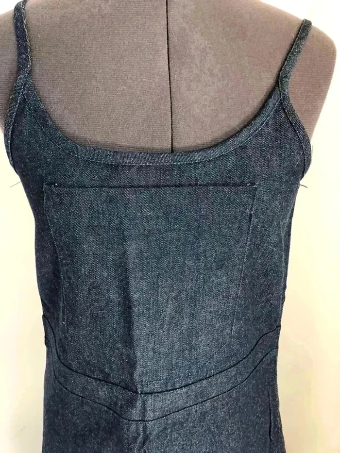 Longue robe en jeans 164cm - photo numéro 4