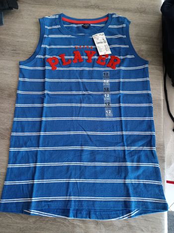 Débardeur 12 ans garçon