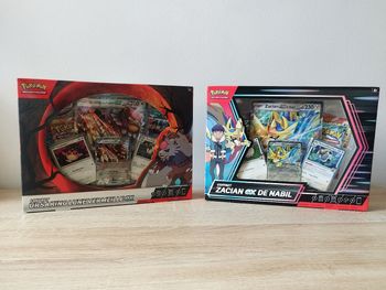 Lot Coffret Pokémon Zacian ex de Nabil Et Ursaking ex Lune Vermeille