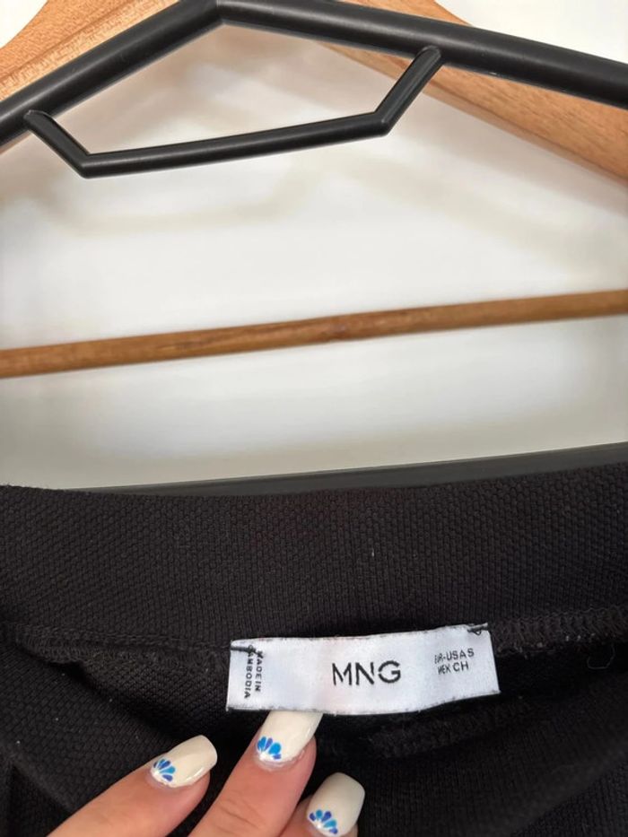 Pantalon en tissu noir Mango taille S /36 - photo numéro 2