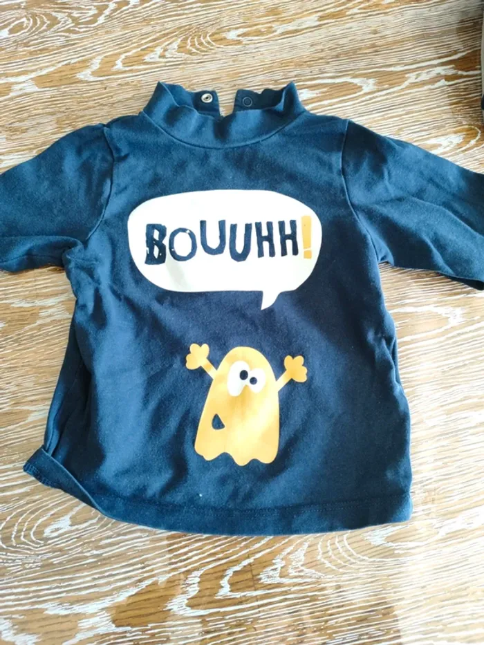 🍁 lot de 10 teeshirts manches longues taille 6 mois 🍁 - photo numéro 9