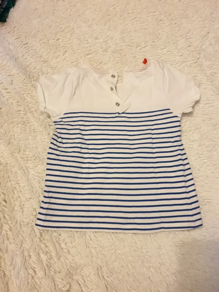 Tshirt marinière Obaibi 23mois - photo numéro 4