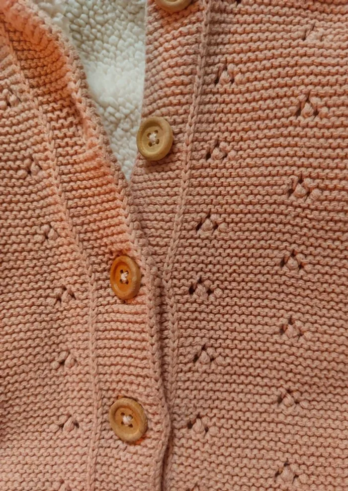 Manteau fille intérieur polaire - photo numéro 3