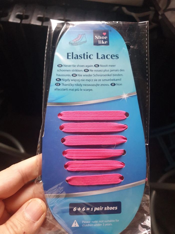 Lacets elastiques 👌