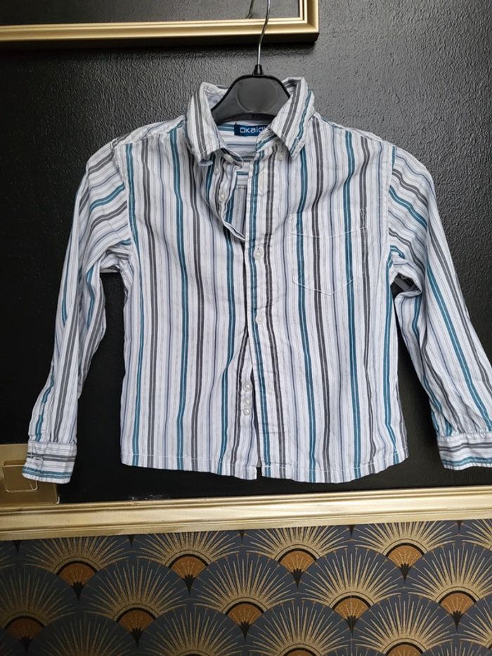 Chemise garçon ml 3 ans