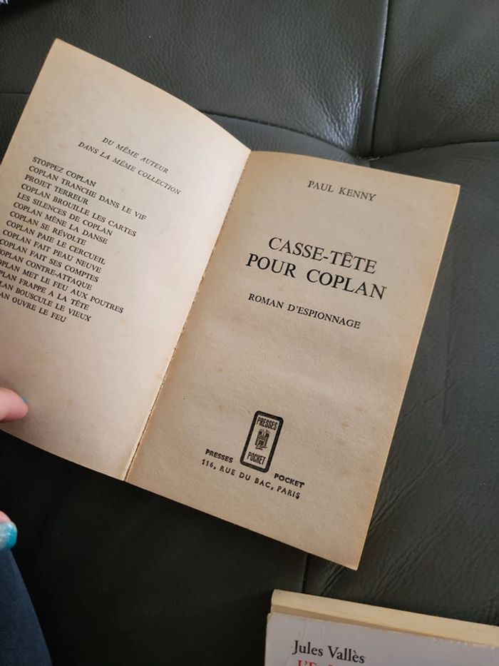 Livre casse tête pour coplan - photo numéro 4