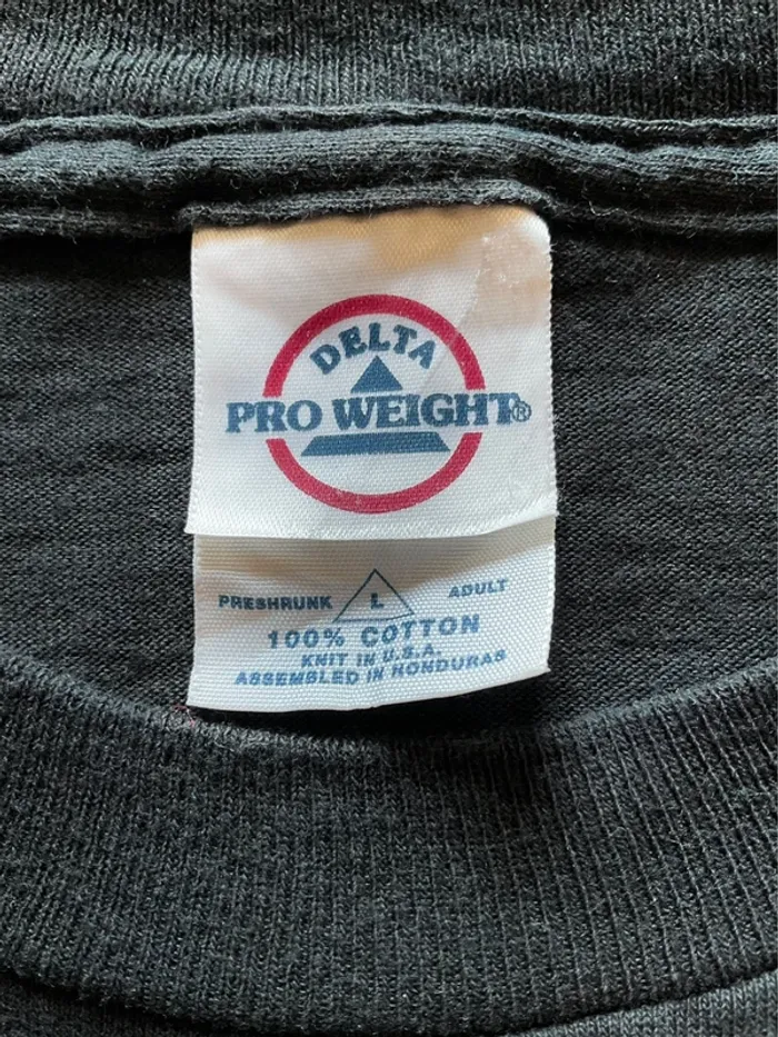 T-shirt noir pour homme Delta Pro Weight Jackyl taille L 460 - photo numéro 9