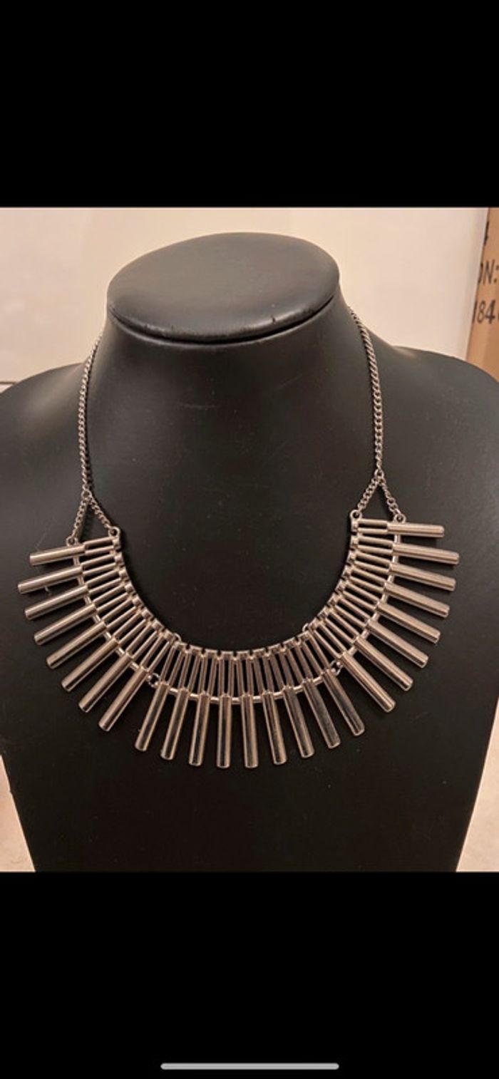 Collier argent