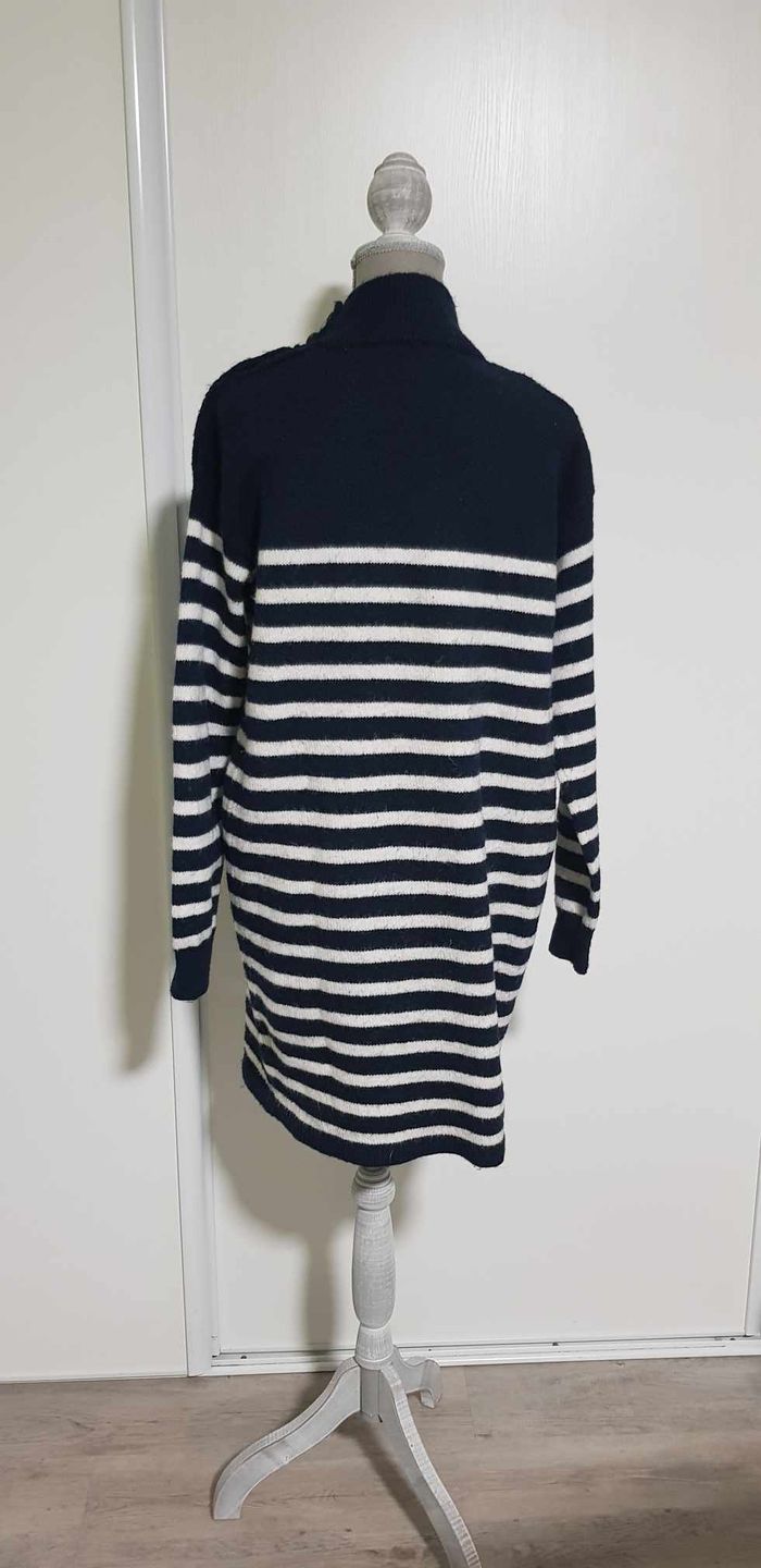 Robe pull marinière chaude - photo numéro 3