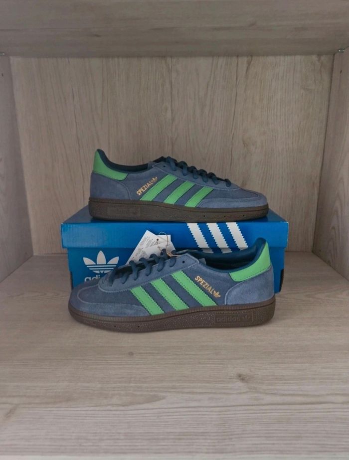 Adidas Originals Handball Spezial verte et bleu