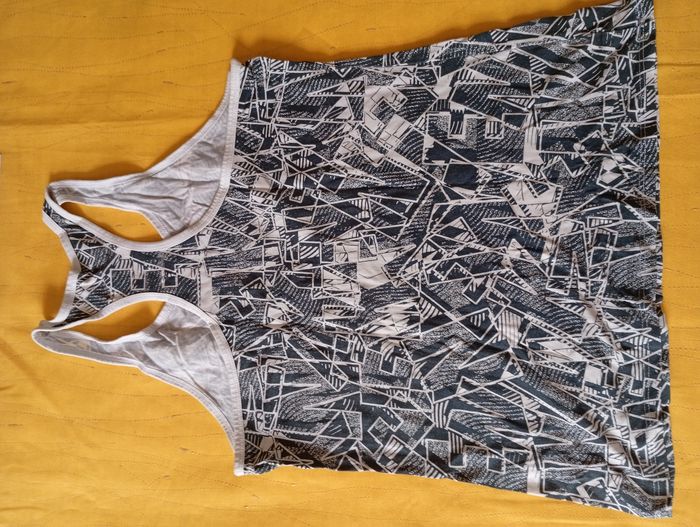 Débardeur blanc et bleu Nike Taille XS/S - photo numéro 6