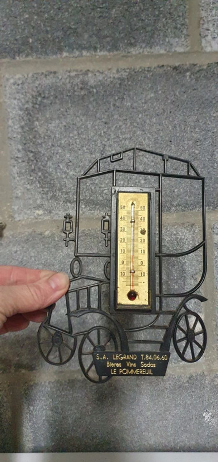 Thermomètre voiture ancienne - photo numéro 3