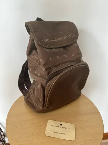 Sac à dos Pierre Balmain - Authentique & Vintage