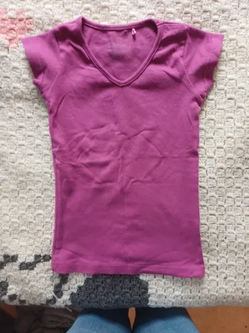 Tee shirt violet