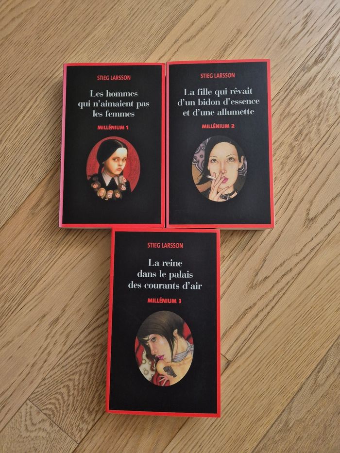 Trilogie Millenium Stieg Larsson, TBE 📚