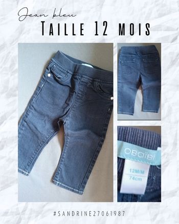 Pantalon bleu