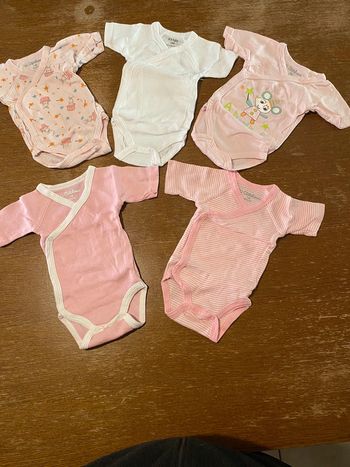 Lot 5 body manche courte