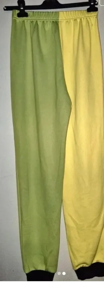 Pantalon jogging Vert et jaune shein - T. XS