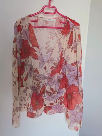 Chemise Mango fleurs